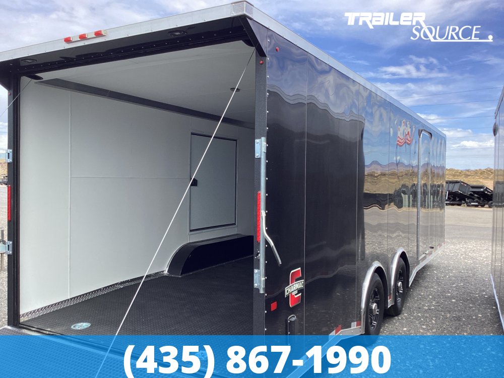 8.5x26 Charmac Stealth 7'0" Interior 12K Enclosed Cargo