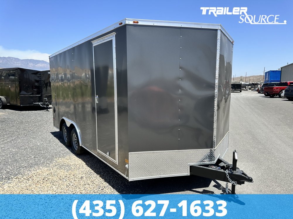 8.5x16 Wells Cargo Fast Trac Deluxe 7'0" Interior 7K Tandem Axle Enclosed Cargo
