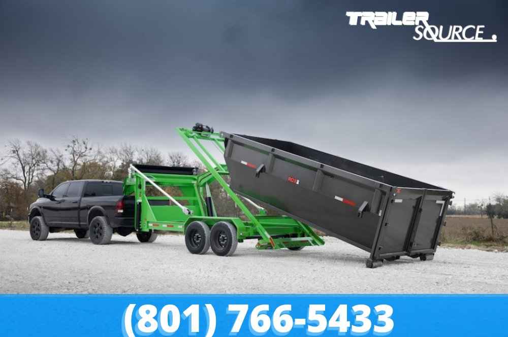 14' Maxx-D Roll Off Dumpster Bin