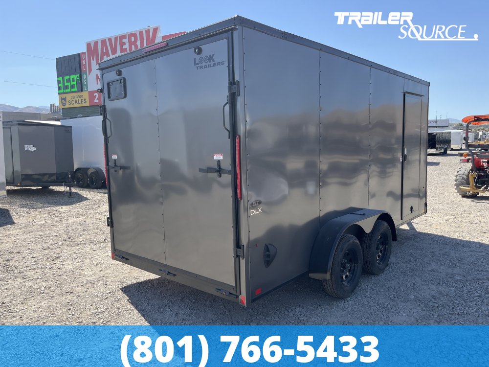 7x16 Look ST DLX 7'0" Interior 7K Tandem Axle Enclosed Cargo