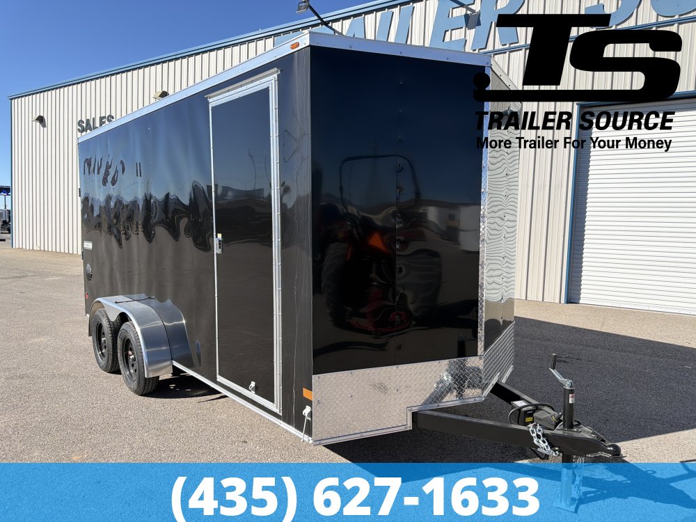 7x16 Haulmark Passport DELUXE Enclosed Cargo Trailer - 7'0" Interior - 7K GVWR