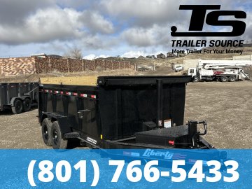 7x14 Liberty LD Dump Trailer - 40" Sides - 15.4K GVWR -