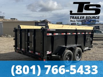 7x14 Liberty LD Dump Trailer - 40" Sides - 15.4K GVWR -