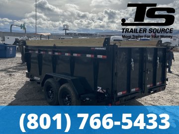 7x14 Liberty LD Dump Trailer - 40" Sides - 15.4K GVWR -