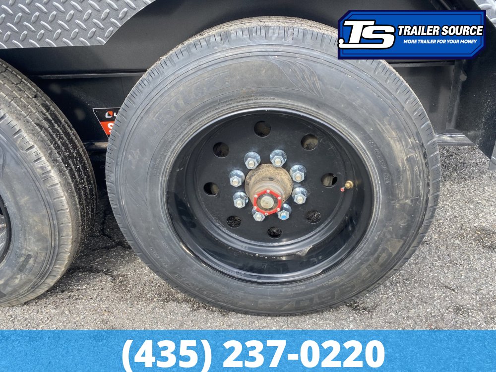 7x16 Diamond C LPT-GN 208 Gooseneck Dump Trailer - 32" Sides - 18K GVWR - Board Brackets, Hydraulic Jack(s)