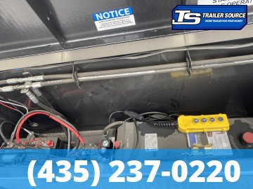 7x16 Diamond C LPT-GN 208 Gooseneck Dump Trailer - 32" Sides - 18K GVWR - Board Brackets, Hydraulic Jack(s)