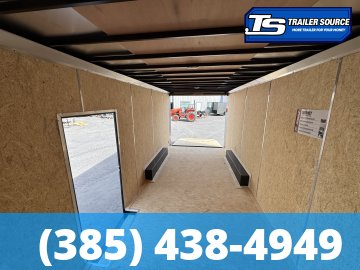 8.5x20 Pace American Journey SE Enclosed Cargo Trailer - 7'6" Interior - 10K GVWR - .080 PolyCor, Alloy Wheels, Black Out Package