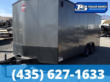 8.5x20 Charmac Stealth Enclosed Cargo Trailer - 7K GVWR - Black Out Package, E-Track, Vinyl Walls