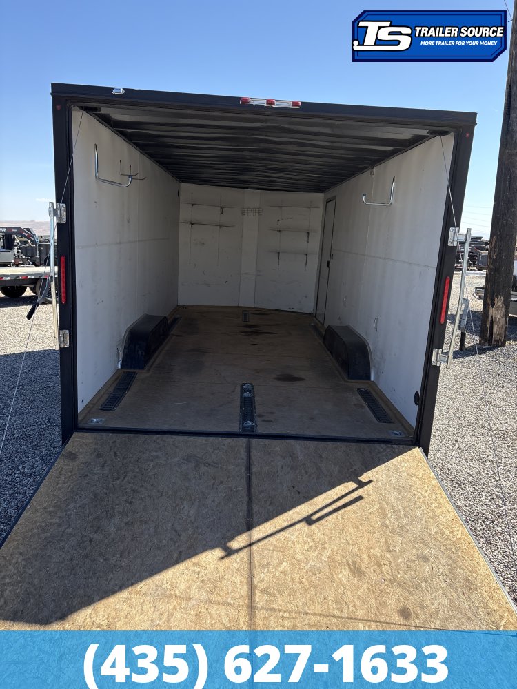 8.5x20 Charmac Stealth Enclosed Cargo Trailer - 7K GVWR - Black Out Package, E-Track, Vinyl Walls