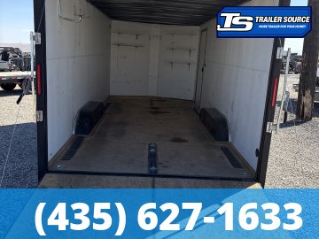 8.5x20 Charmac Stealth Enclosed Cargo Trailer - 7K GVWR - Black Out Package, E-Track, Vinyl Walls