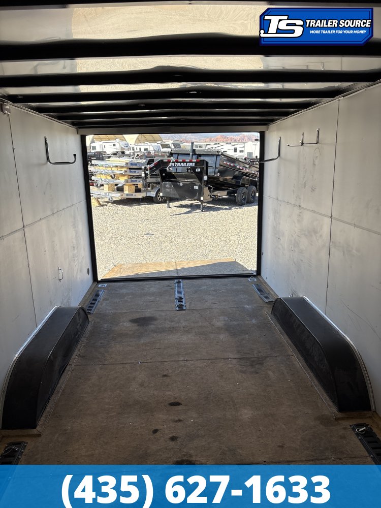 8.5x20 Charmac Stealth Enclosed Cargo Trailer - 7K GVWR - Black Out Package, E-Track, Vinyl Walls