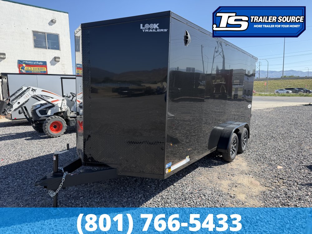 7x16 Look Element Elite Enclosed Car Hauler