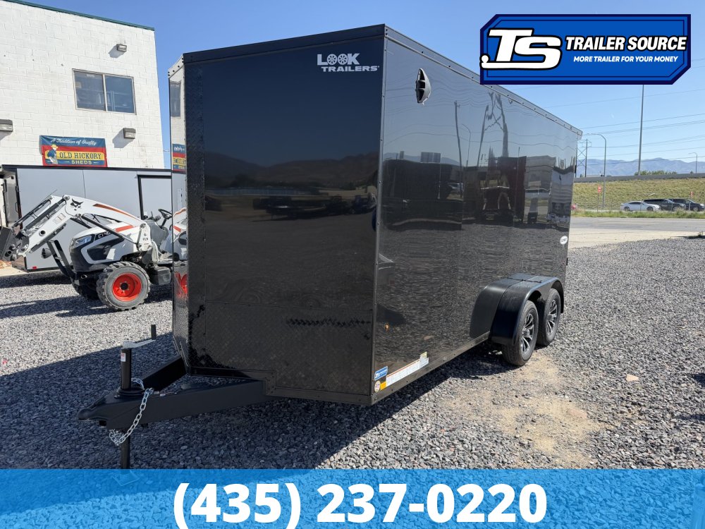 7x16 Look Element Elite Enclosed Car Hauler