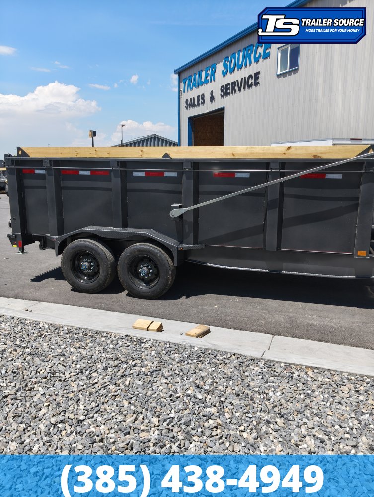 7x16 Diamond C LPT-GN 210 Pacesetter Pkg Gooseneck Dump Trailer - 44" Sides - 23K GVWR -
