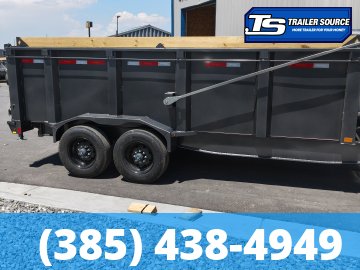 7x16 Diamond C LPT-GN 210 Pacesetter Pkg Gooseneck Dump Trailer - 44" Sides - 23K GVWR -