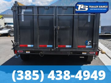 7x16 Diamond C LPT-GN 210 Pacesetter Pkg Gooseneck Dump Trailer - 44" Sides - 23K GVWR -