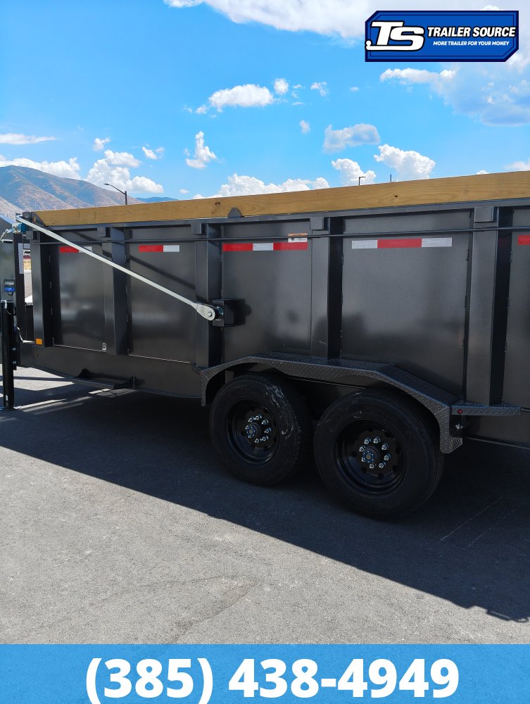 7x16 Diamond C LPT-GN 210 Pacesetter Pkg Gooseneck Dump Trailer - 44" Sides - 23K GVWR -