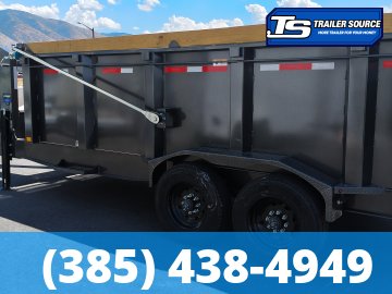 7x16 Diamond C LPT-GN 210 Pacesetter Pkg Gooseneck Dump Trailer - 44" Sides - 23K GVWR -