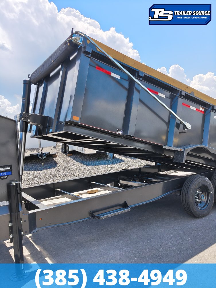 7x16 Diamond C LPT-GN 210 Pacesetter Pkg Gooseneck Dump Trailer - 44" Sides - 23K GVWR -