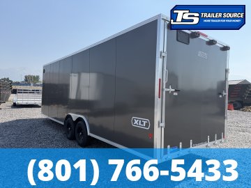 8.5x24 Alcom Aluminum EZ Hauler XLT Auto Trailer - 7'0" Interior - 10K GVWR - Dovetail