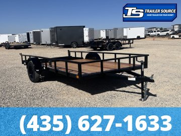 7'x14' Built MAX Series ATV Trailer - 3.5K GVWR - Ramp Gate