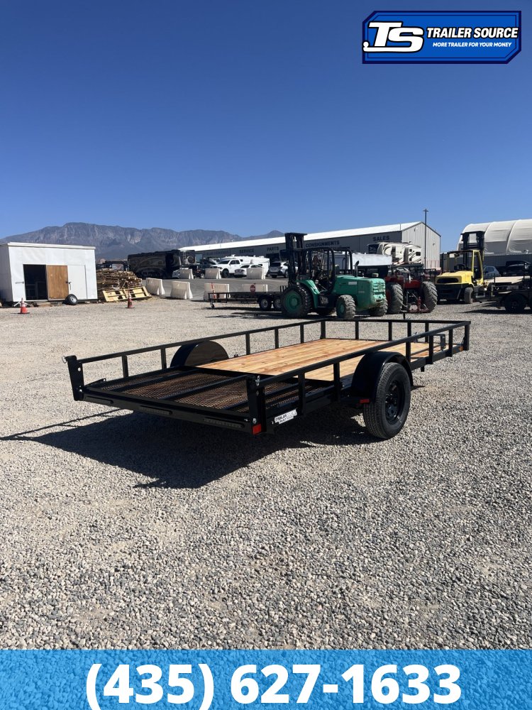 7'x14' Built MAX Series ATV Trailer - 3.5K GVWR - Ramp Gate