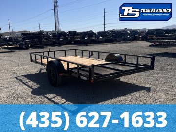 7'x14' Built MAX Series ATV Trailer - 3.5K GVWR - Ramp Gate
