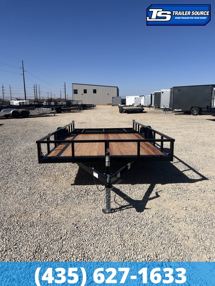 7'x14' Built MAX Series ATV Trailer - 3.5K GVWR - Ramp Gate