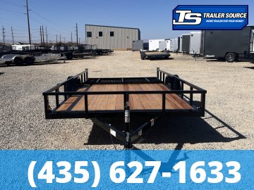 7'x14' Built MAX Series ATV Trailer - 3.5K GVWR - Ramp Gate