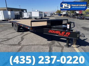 8.5x22 Double A Pro Series HB Deckover Flatbed Car Hauler