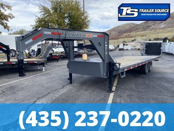 8.5x26 RawMaxx GOOSENECK Tilt Trailer - 16K GVWR -