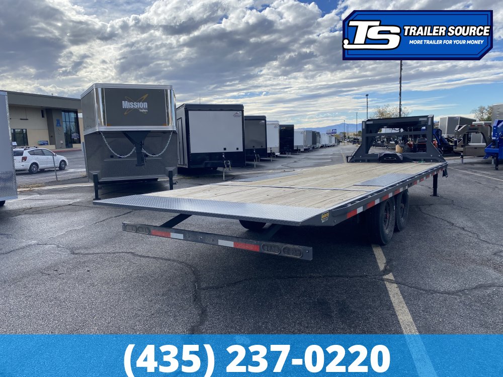 8.5x26 RawMaxx GOOSENECK Tilt Trailer - 16K GVWR -