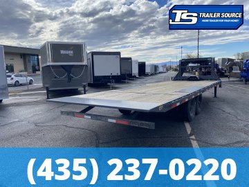8.5x26 RawMaxx GOOSENECK Tilt Trailer - 16K GVWR -