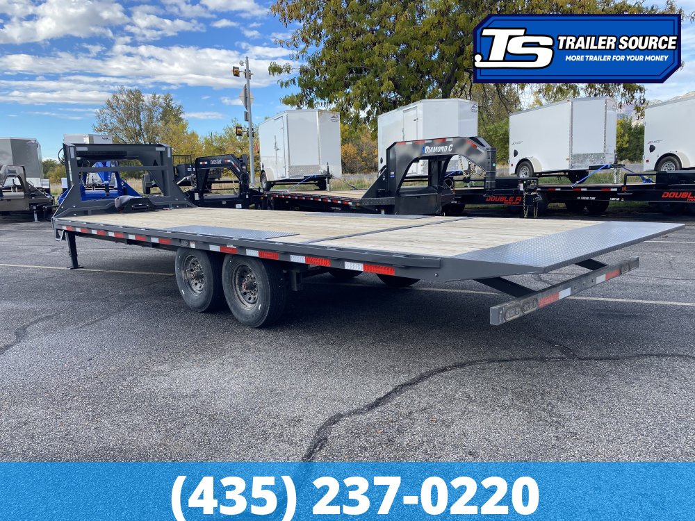 8.5x26 RawMaxx GOOSENECK Tilt Trailer - 16K GVWR -