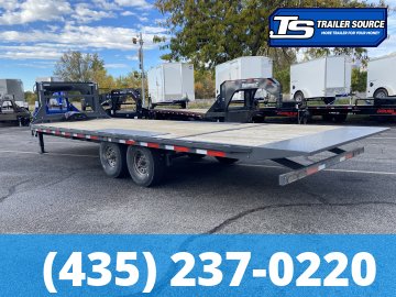 8.5x26 RawMaxx GOOSENECK Tilt Trailer - 16K GVWR -