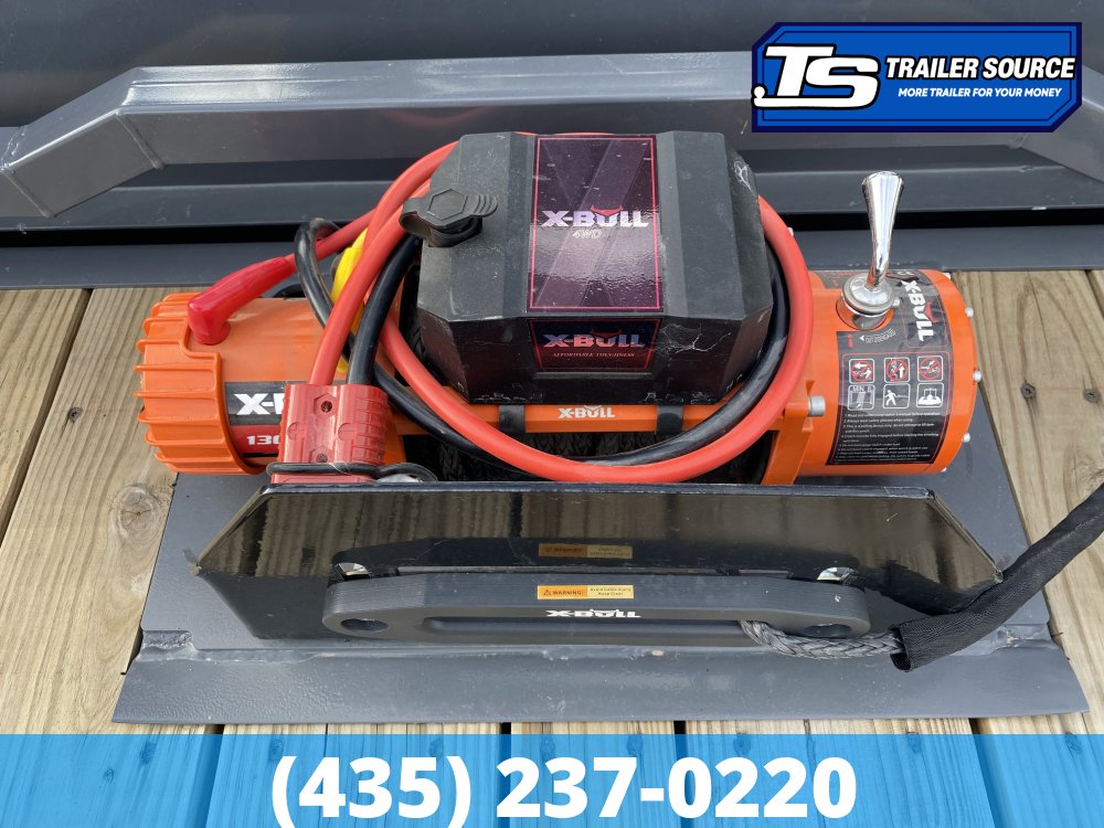 8.5x26 RawMaxx GOOSENECK Tilt Trailer - 16K GVWR -