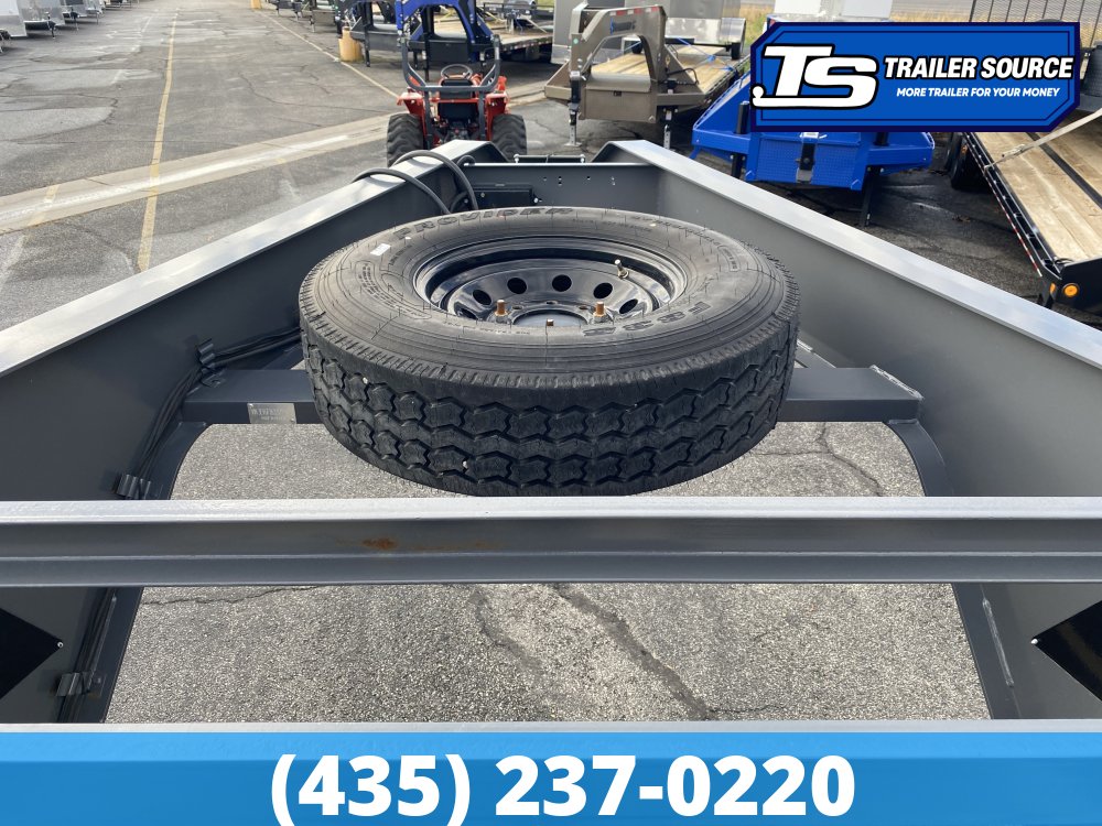 8.5x26 RawMaxx GOOSENECK Tilt Trailer - 16K GVWR -