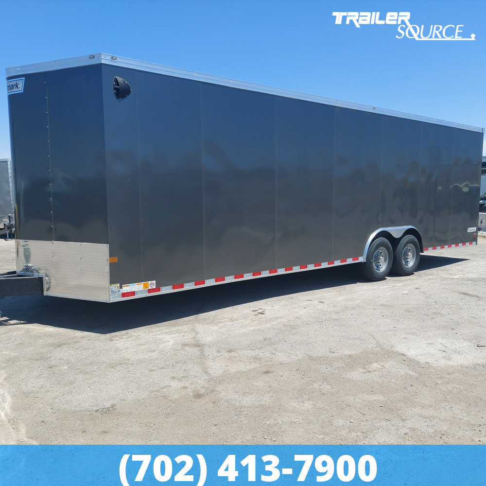 8.5x28 Haulmark Transport 7'6" Interior 12K Tandem Axle Enclosed Cargo