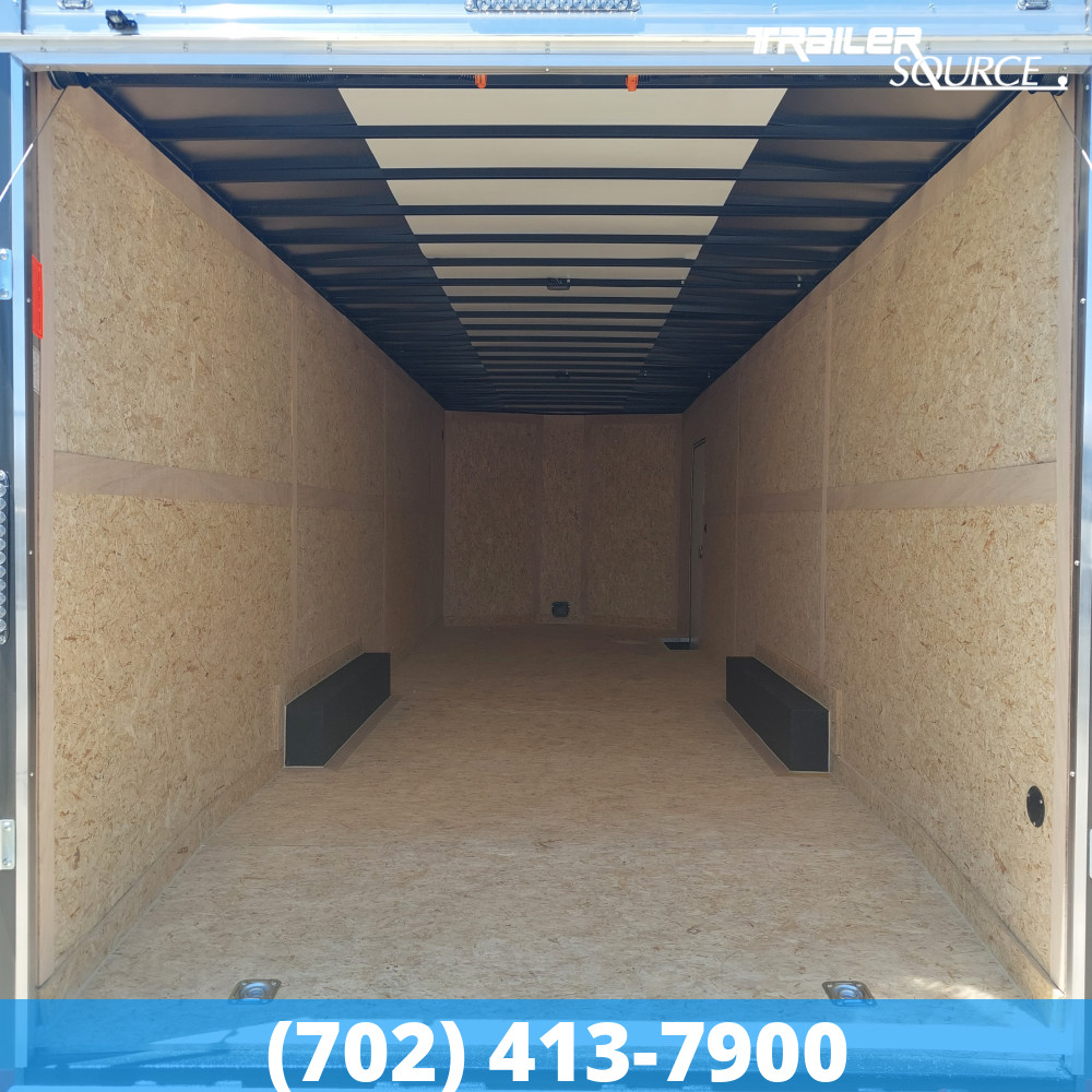 8.5x28 Haulmark Transport 7'6" Interior 12K Tandem Axle Enclosed Cargo