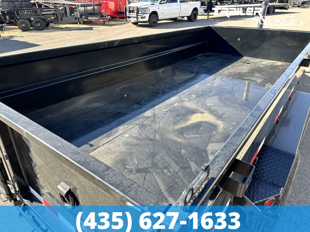 7x16 Norstar Iron Bull DXB 24" Sides 14K Dump Trailer