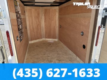 5x8 Wells Cargo FastTrac 5'6" Interior Single Axle Enclosed Cargo
