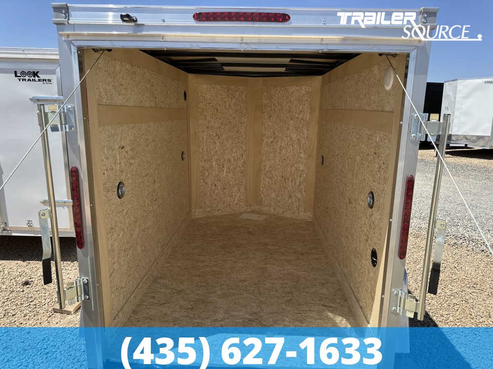 5x8 Wells Cargo Fast Trac Deluxe 5'6" Interior Single Axle Enclosed Cargo