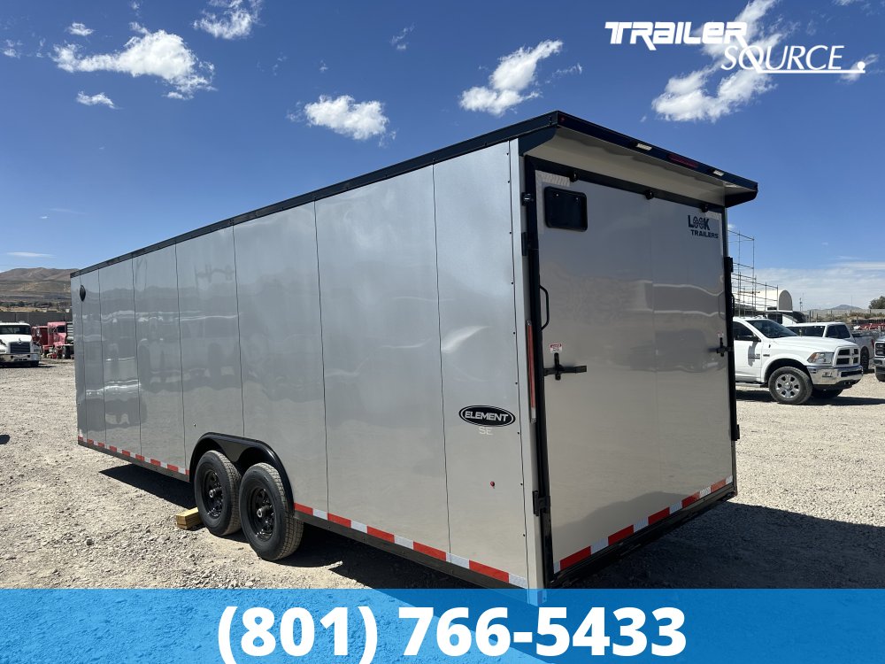 8.5x26 Look Element SE 7'0" Interior 14K Tandem Axle Enclosed Cargo