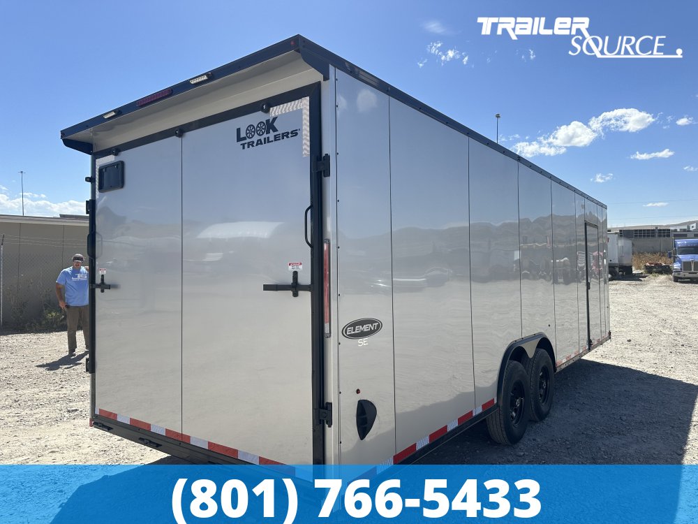 8.5x26 Look Element SE 7'0" Interior 14K Tandem Axle Enclosed Cargo