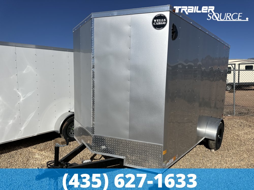 7x12 Wells Cargo Fast Trac Deluxe 7'0" Interior Single Axle Enclosed Cargo