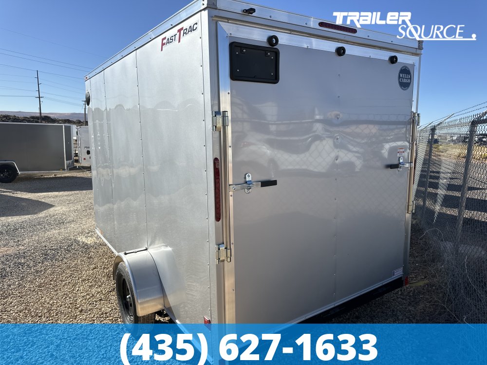 7x12 Wells Cargo Fast Trac Deluxe 7'0" Interior Single Axle Enclosed Cargo