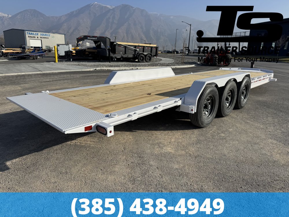 7x26 Diamond C HDT 307 Tilt Trailer - 24K GVWR Torsion Axles