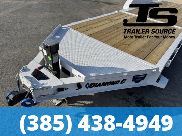 7x26 Diamond C HDT 307 Tilt Trailer - 24K GVWR Torsion Axles