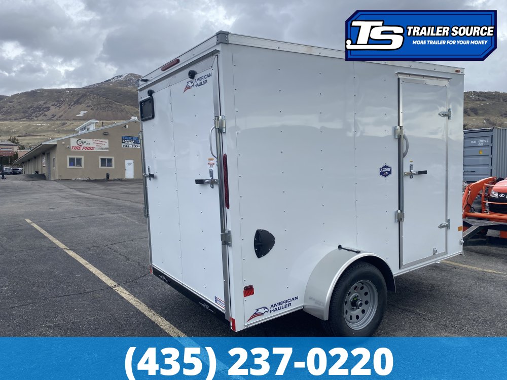 6x10 American Hauler Arrow Enclosed Cargo Trailer - 6'0" Interior - 3.5K GVWR -