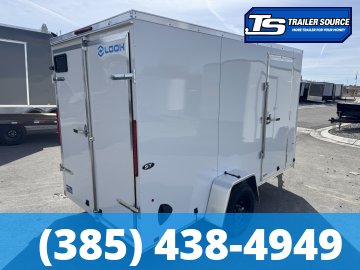 6x12 Look ST DLX Enclosed Cargo Trailer - 6'6" Interior - 3.5K GVWR - Barn Doors